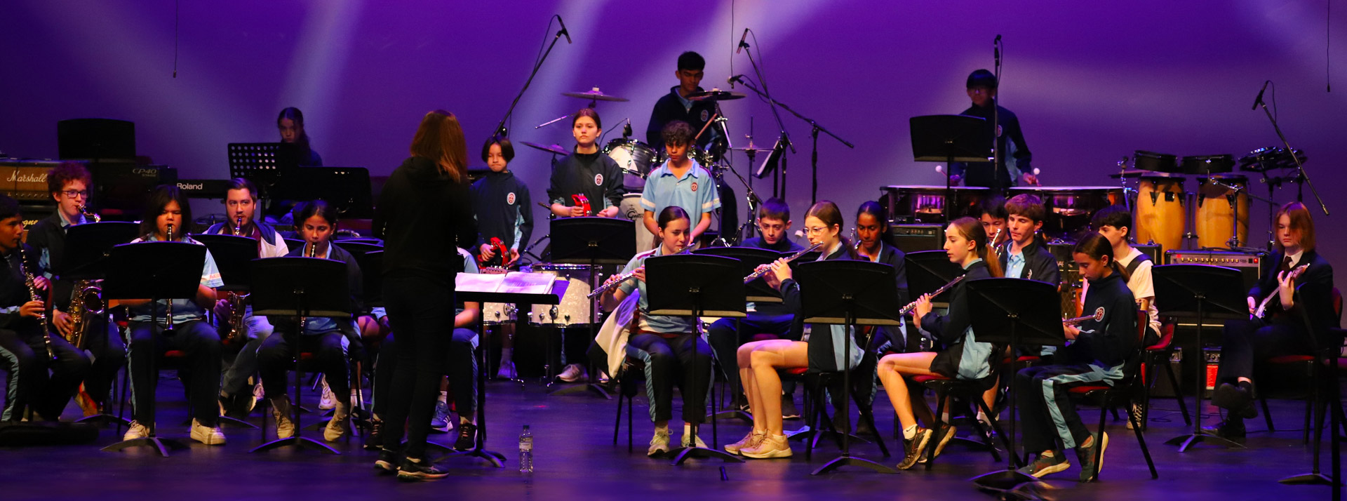 Band performance at Marian Catholic College Kenthurst