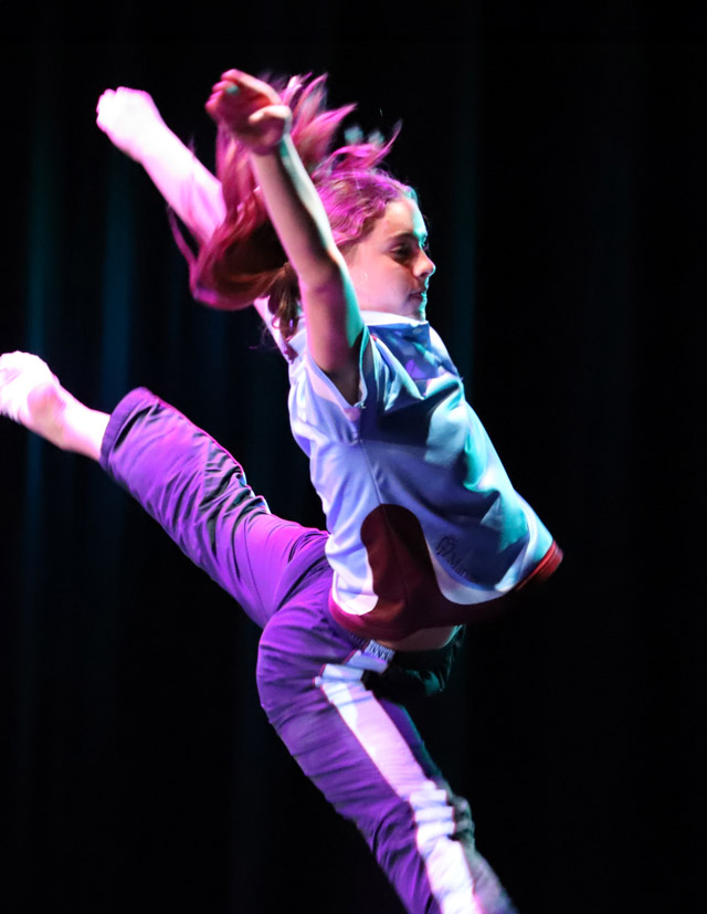 Girl dancing at Marian Catholic College Kenthurst