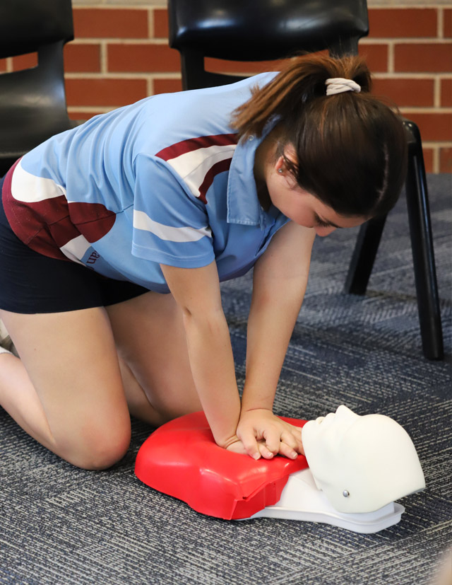 First Aid Training at Marian Catholic College Kenthurst