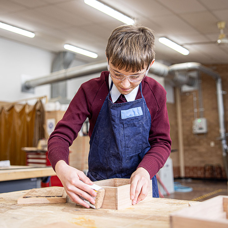 Woodwork at Marian Catholic College Kenthurst