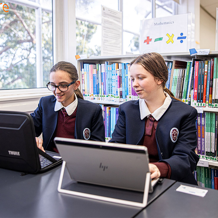 Learning devices at Marian Catholic College Kenthurst