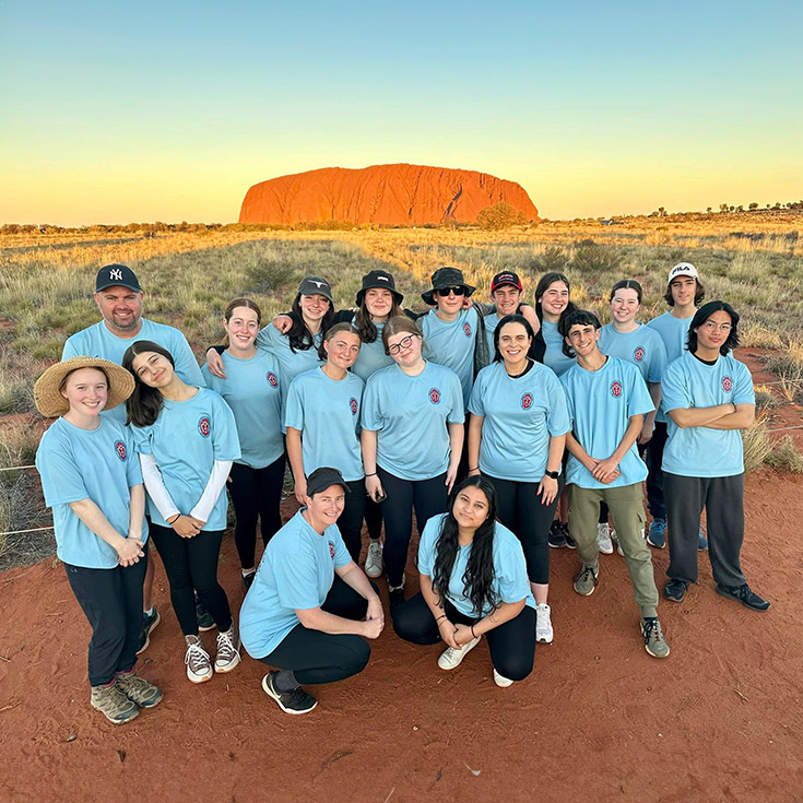 Excursion to Uluru for Marian Catholic College Kenthurst
